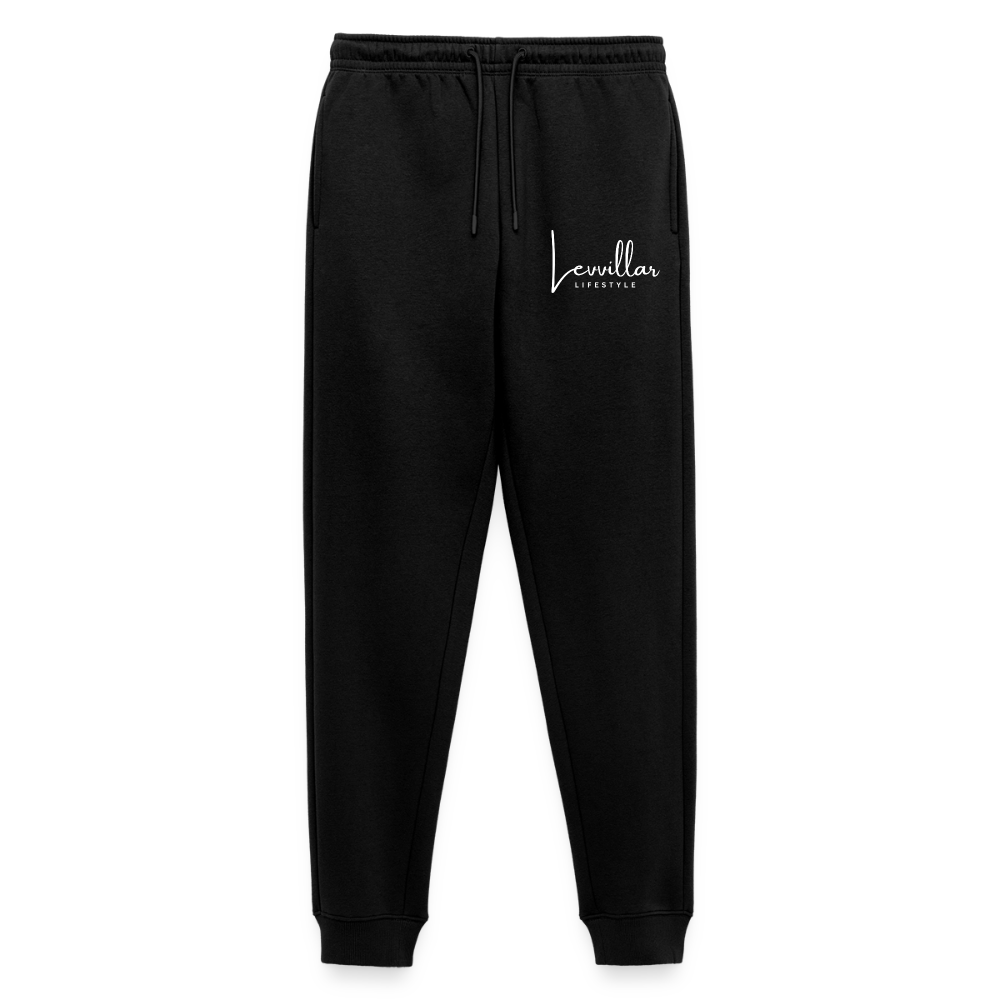 LEVVILLAR Men's Premium Organic Joggers - black