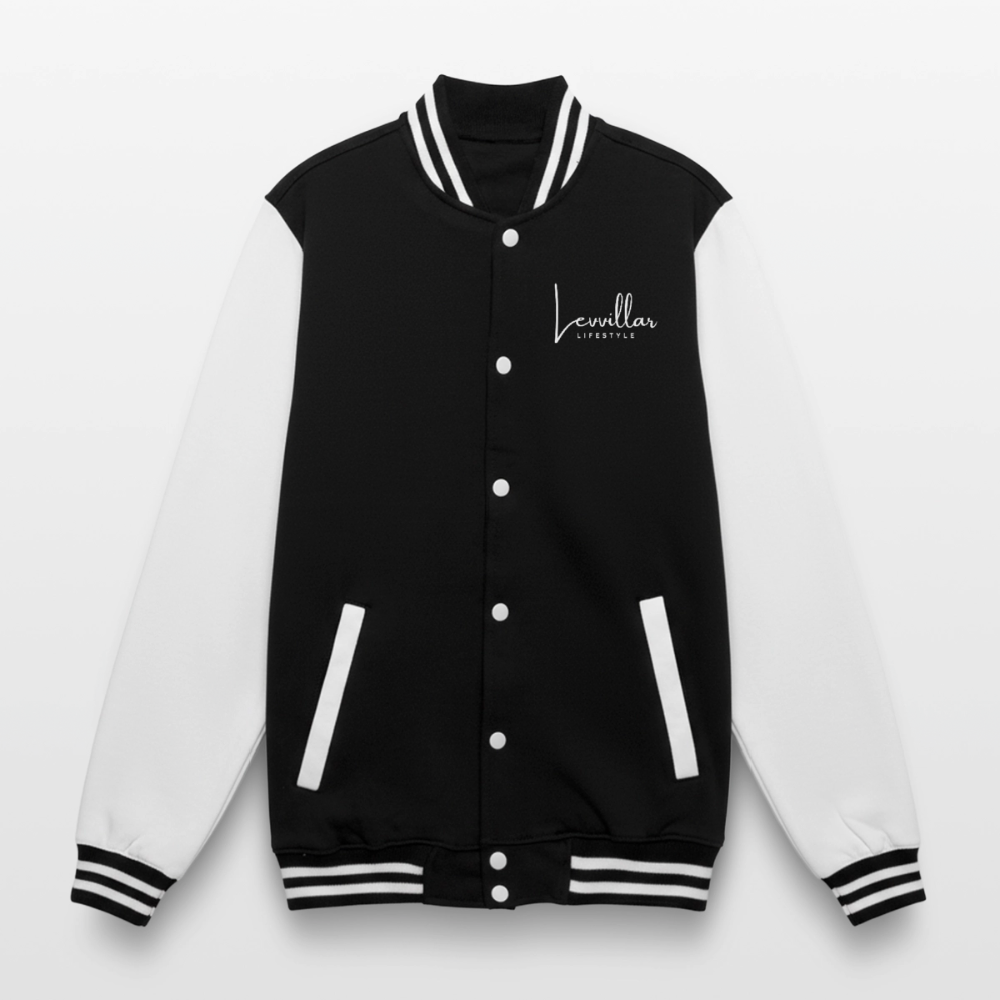 LEVVILLAR College Sweat Jacket - black/white