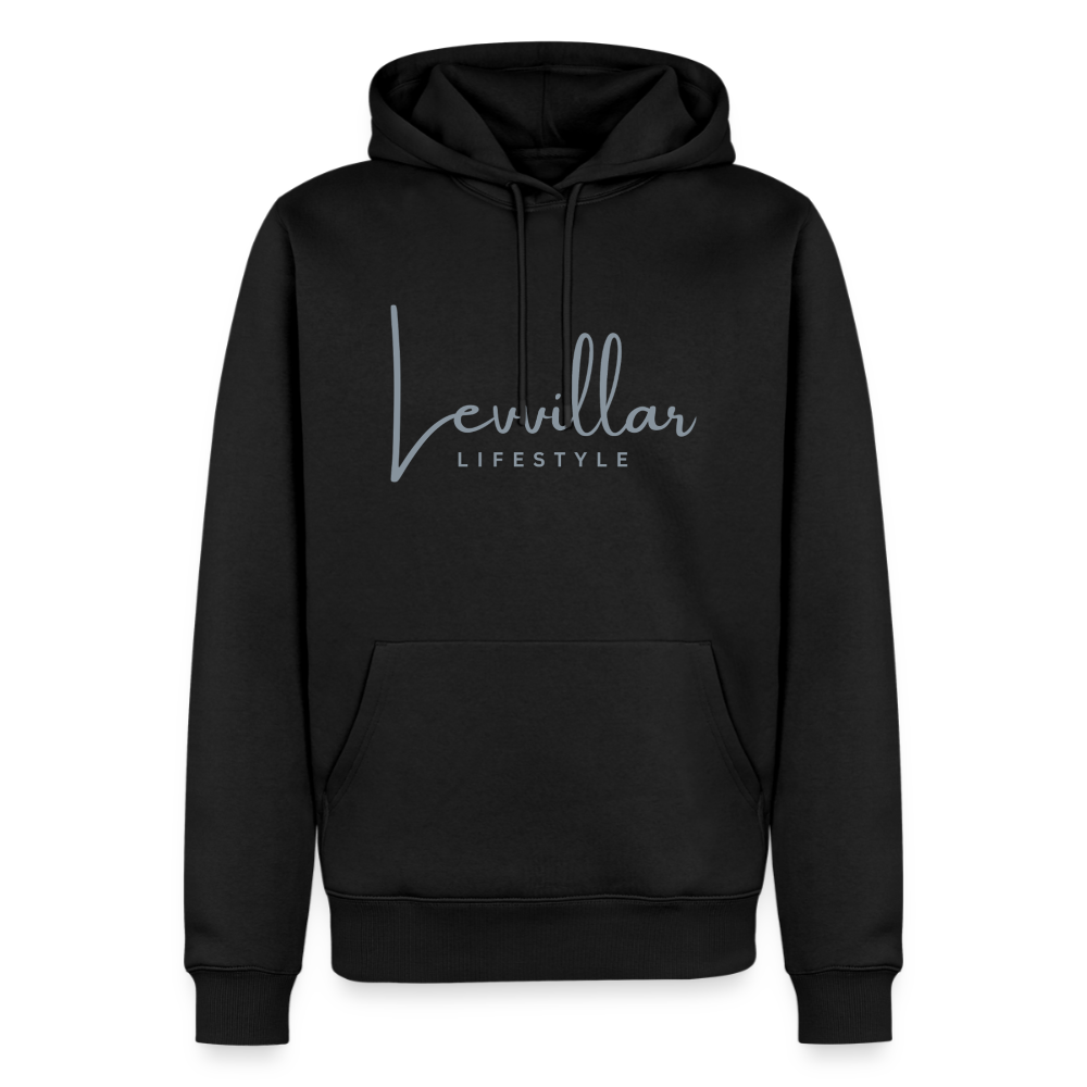 LEVVILLAR Lifestyle Men’s Premium Hoodie - black