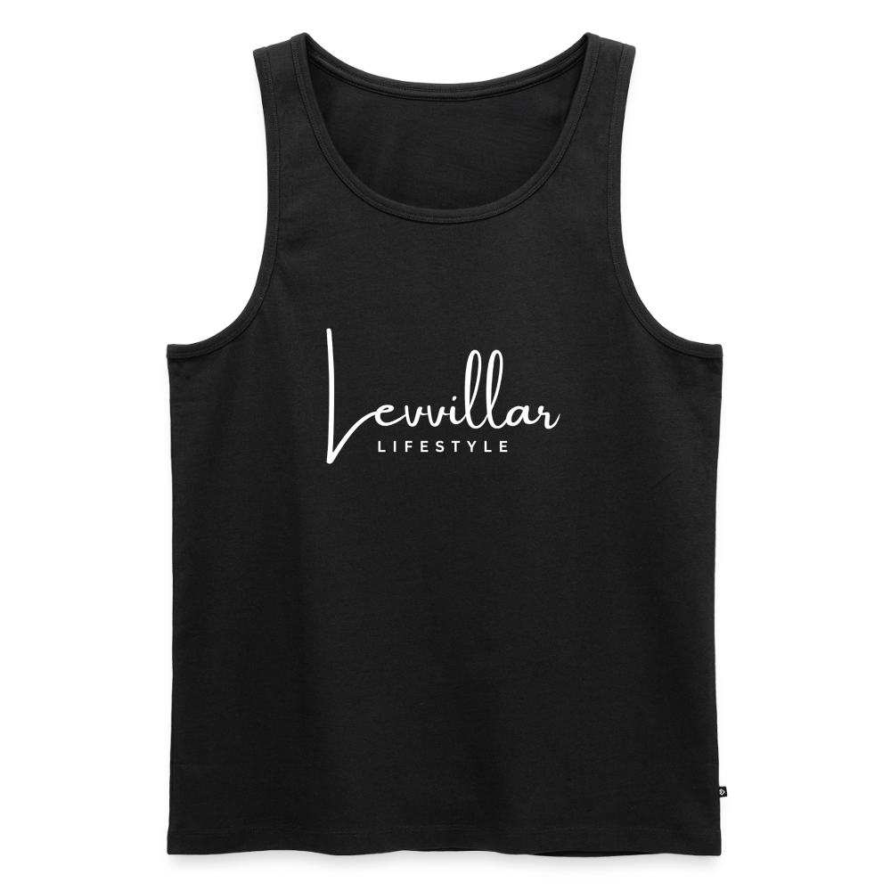LEVVILLAR Men’s Premium Tank Top - black